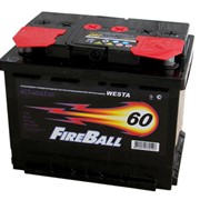 Батареи аккумуляторные FIRE BALL 6СТ-60А3