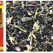Черный ароматизированный чай. 1003 ночь. Черный ароматизированный чай, цветы колендулы, лепестки пиона, индийская роза. Полезный для пищеварения.
