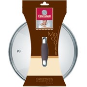 Крышка стеклянная Rondell Mocco And Latte RDA-534, 26 см фотография