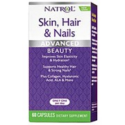 Витамины для волос Natrol Skin Hair Nails 60 капс фотография