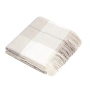Плед Home Blanket Sienna бежевый с белым 140х200 см фото