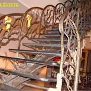 Кованые лестницы. фото