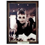Шоколадная картина Одри Хепберн ШШб85.2050/мф фотография