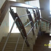 Лестницы из сосны,дуба фото