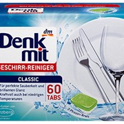 Таблетки для посудомоечных машин Denkmit, 60 шт. фото