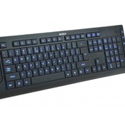 Клавіатура A-4 Tech KD600L, USB, Чорна