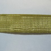 Галун металлизированный золотистый и серебренный. Галун металлизированный от 4мм. до 30мм. фотография