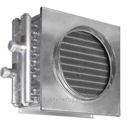 Водяной нагреватель для круглых и квадратных каналов Shuft WHC 200x200-3 фотография