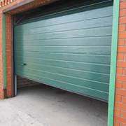 Автоматические секционные ворота для дома (гаража)