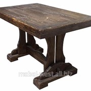 Кухонные столы под старину, Деревянный стол Йорк-1