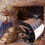 Отопительно- варочная печь на дровах “Эконом 3в1“ фотография