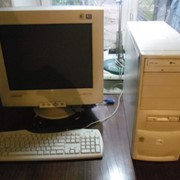 Компьютер Р4, RAM 512, HDD 40Gb, монитор, клавиатура, мышка. фото