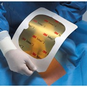 Хирургические пленки.Антимикробная разрезаемая пленка Иобан 2 (3M™ Ioban ™ 2), размеры 15см х 20см, разрез 10 х 20см. фото