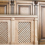 Предметы интерьера Боско: панели для стен и потолка, деревянные подоконники, решетки для радиаторов отопления... фото