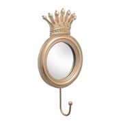 Крючок-Корона Золотистый с Зеркалом (Полистоун,от 4 шт.)