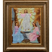 Набор для создания вышивки из бисера БС Солес Воскресение Господне опт фото