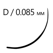 Черные ресницы для наращивания Enigma mix 0,085/D/7-13 мм 16 линий фото