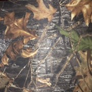 Ткань Оксфорд 240D камуфлированный, камуфляж Лес Дубовый Ночь фотография