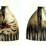 Ваза декоративная "Нежный пион", керамика 36см . 214515