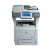 Копир-принтер-сканер-факс Konica Minolta bizhub 43; черно-белый А4, сетевой, с автоподатчиком, двусторонней печатью, встроеным сканером отпечатка пальца
