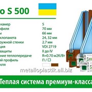 Металлопластиковое окно Steko S500 фото