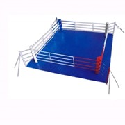 Ринг напольный боксерский 6х6 м площадь 7х7 м на растяжках (монтажный размер 10х10 м) фотография