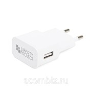 СЗУ «LP» с выходом USB 2,1A + кабель Micro USB «Classic Plus» (белое/коробка) фотография