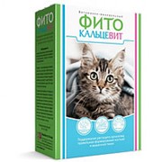 ФИТО кальцевит, кормовая смесь для кошек, 250г