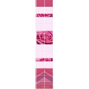 Панель ПВХ Капли лиловые 0,25м*2,7м*8мм UNIQUE фото