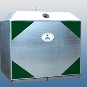 Контейнер металлический для раздельного (селективного) сбора ресурсоценных материалов и ТБО (мусорный контейнер) КБ3
