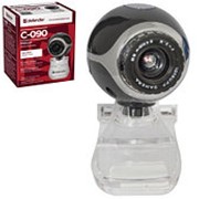Web-камера Defender C-090 0.3МП, черный