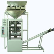 Автомат для фасовки сыпучих не пылящих продуктов с четырьмя весовыми дозаторами УФС-30А-4В фото