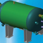 Сепаратор гравитационный СН12,5-3,0-1600 для удаления из потока газа мелкодисперсной и пленочной жидкости с механическими примесями фото