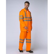 Костюм влагозащитный сигнальный СОП (ПВХ,200) брюки, оранжевый (56-58; 182-188) фото