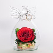 Роза в стекле tm FIORA AnH-Rr 34596 фото