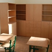 Мебель для школьных и высших учебных заведений, детских садов, интернатов, общежитий из натурального дерева