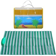 Коврик-сумочка пляжный 180x90см, искуственная соломка
