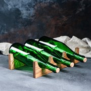 Стеллаж настольный из массива ясеня “Классический“, 30х20х8 см фото