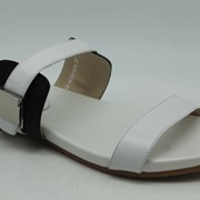 Шлепки MERA STAR 1630-915 белые фото