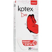Ежедневные прокладки Kotex, ультратонкие, 20 шт фото