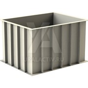 Бассейн для рыбы и раков из полипропилена 1,5*1,5*0,75 м фото