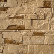 Гипсовый декоративный камень Доломит коричневый фото