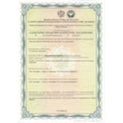 Санитарно-эпидемиологическое заключение (Гигиенический сертификат) фотография