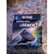 Кассеты для бритья Gillette Mach3 8's фото