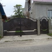 Ворота кованые под заказ Украина фотография