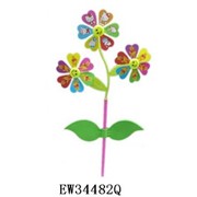 Ветряк-Цветок с листком Смайлики в пак.,EW34482Q/NN фото