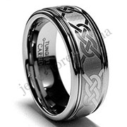 Оригинальное кольцо из карбида вольфрама