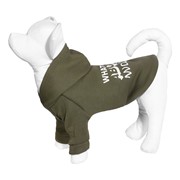 Yami-Yami одежда Yami-Yami одежда толстовка с капюшоном для собаки, хаки (S) фото