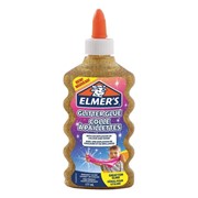 Клей для слаймов канцелярский с блестками ELMERS “Glitter Glue“, 177 мл, золотой, 2077251 фото