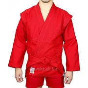 Спортивное кимоно, самбо (красный) фото